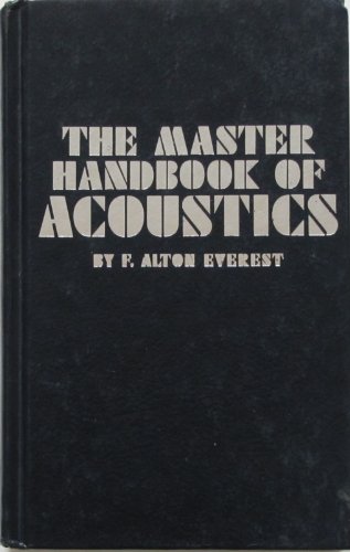 Imagen de archivo de The master handbook of acoustics a la venta por HPB-Red