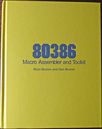 9780830602476: 80386: Macro Assembler & Toolkit -Wb/35