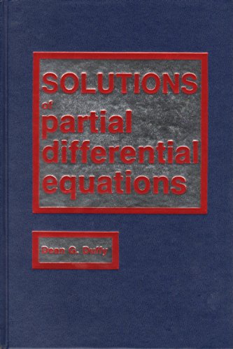 Stock image for Solutions of Partial Differential Equations for sale by Books of the Smoky Mountains