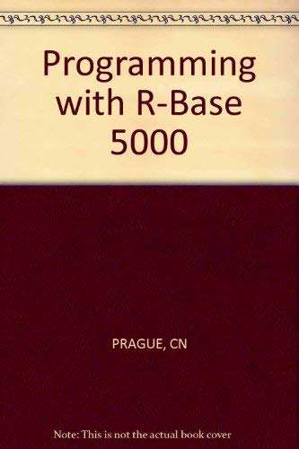 Stock image for Programming With Rbase 5000 for sale by Wonder Book