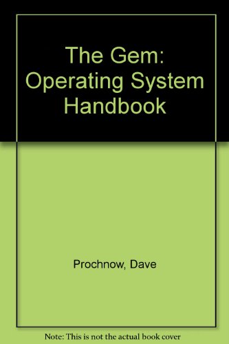 9780830609420: GEM Operating System Handbook H/C