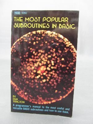 Imagen de archivo de Most Popular Subroutines in Basic a la venta por Wonder Book