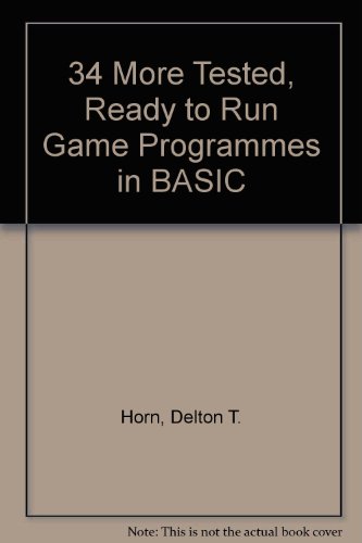 Beispielbild fr 34 more tested, ready-to-run game programs in BASIC zum Verkauf von HPB-Red