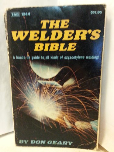 Stock image for The Welder's Bible for sale by Wonder Book