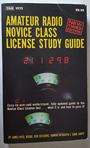 Stock image for Amateur Radio Novice Class License Study Guide, 3rd Edition for sale by dsmbooks