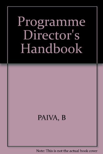The Program Director's Handbook.