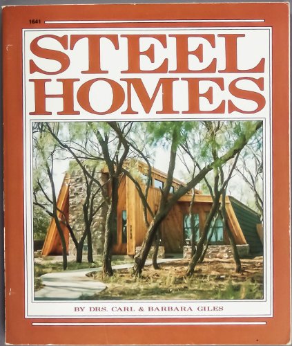 Imagen de archivo de Steel Homes a la venta por Wonder Book