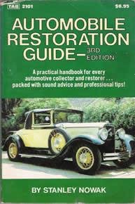Beispielbild fr Automobile restoration guide (Modern automotive series) zum Verkauf von ThriftBooks-Atlanta