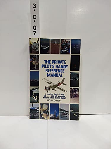 Imagen de archivo de Private Pilot's Handy Reference Manual a la venta por Wonder Book