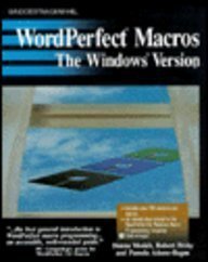 Stock image for Wordperfect Macros: The Windows Version/Book and Disk for sale by dsmbooks