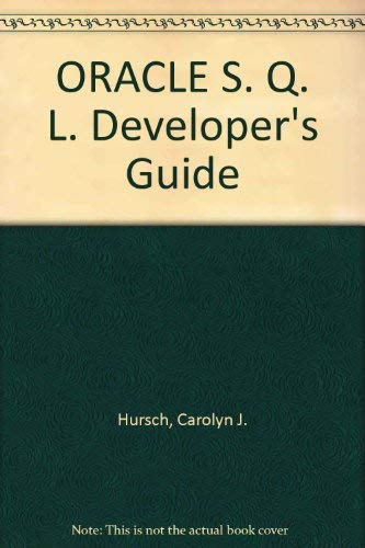 Stock image for Oracle SQL Developer?s Guide for sale by Books Puddle