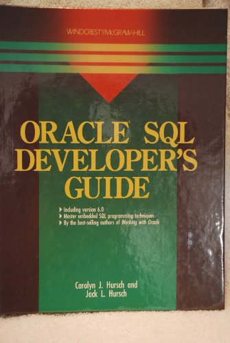 Beispielbild fr Oracle SQL Developer's Guide zum Verkauf von HPB-Red