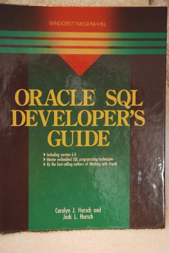 Stock image for Oracle SQL Developer's Guide for sale by Books Puddle