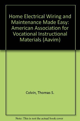 9780830626731: Title: Home Electrical Wiring and Maintenance Made Easy