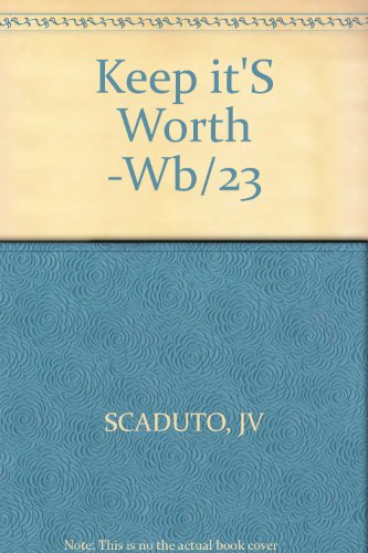 Beispielbild fr Keep it'S Worth -Wb/23 zum Verkauf von Wonder Book