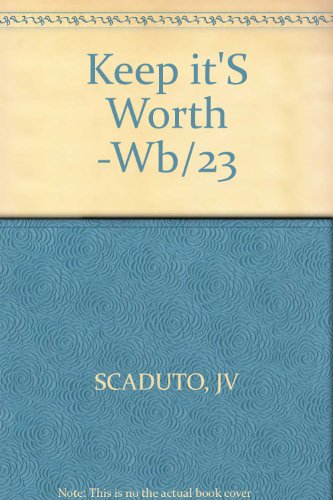 Stock image for Keep it'S Worth -Wb/23 for sale by Wonder Book