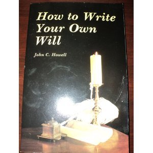 Imagen de archivo de How to Write Your Own Will a la venta por HPB-Diamond