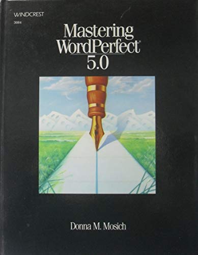 Beispielbild fr Mastering Wordperfect 5.0 zum Verkauf von Hawking Books