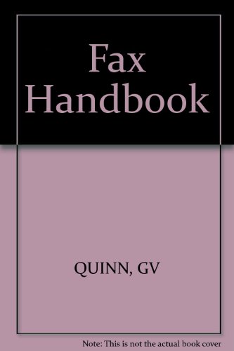 Stock image for The Fax Handbook for sale by Better World Books