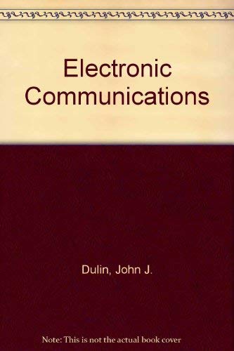 Stock image for Electronic Communications for sale by Ann Becker