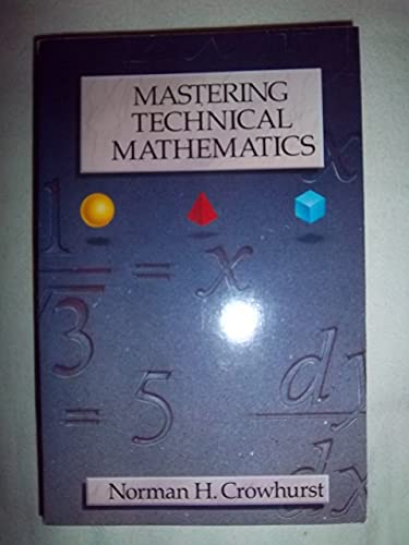 Stock image for Mastering Technical Mathematics for sale by Open Books