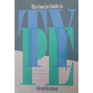 Beispielbild fr The Concise Guide to Type Identification zum Verkauf von Better World Books