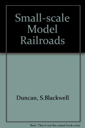 9780830635184: Small-Scale Model Railroads