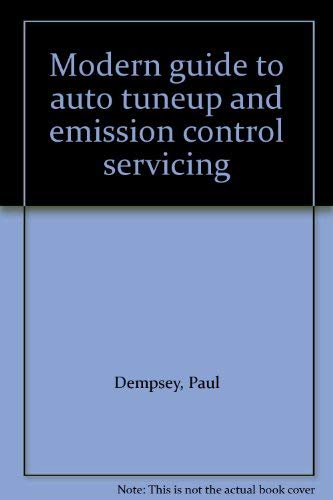 Imagen de archivo de Modern Guide to Auto Tune-up and Emission Control Servicing a la venta por Bank of Books