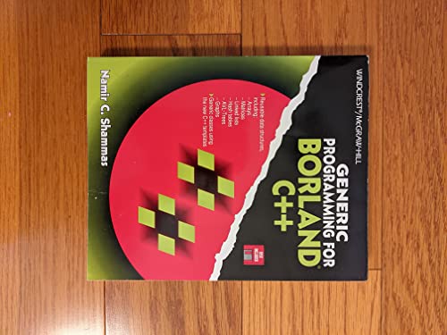 Imagen de archivo de Generic Programming for Borland C++/Book and Disk a la venta por HPB-Emerald