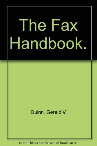 Stock image for The Fax Handbook/No 3341 for sale by ThriftBooks-Atlanta