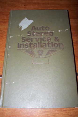 Beispielbild fr Auto stereo service & installation, zum Verkauf von Wonder Book