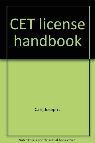 CET license handbook (9780830669011) by Joseph J. Carr