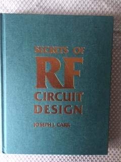 Imagen de archivo de Secrets of RF Circuit Design a la venta por ThriftBooks-Dallas