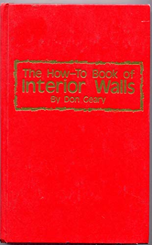 Stock image for Title: The howto book of interior walls