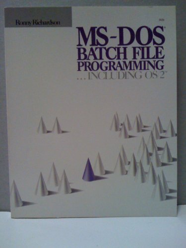Stock image for MS-DOS Batch File Programming for sale by ThriftBooks-Dallas
