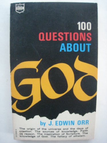 Beispielbild fr 100 Questions About God zum Verkauf von Better World Books