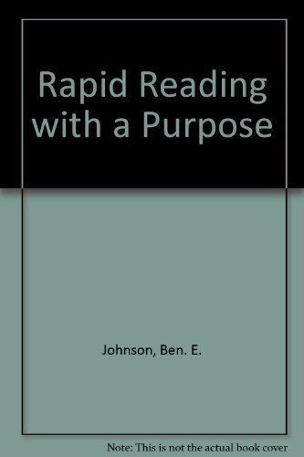 Stock image for Rapid Reading with a Purpose for sale by Wonder Book