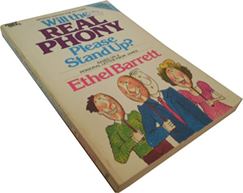 Will the Real Phony Please Stand Up? (9780830710010) by Barrett, Ethel