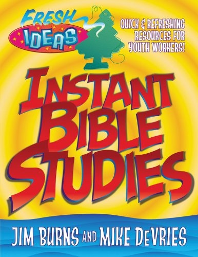 Beispielbild fr Instant Bible Studies (Fresh Ideas Resource) zum Verkauf von Goodwill of Colorado