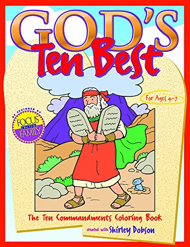 9780830730612: God's Ten Best: The Ten Commandments Coloring Book