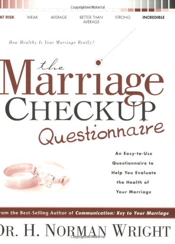 The Marriage Checkup Questionnaire (9780830730643) by Wright, H. Norman