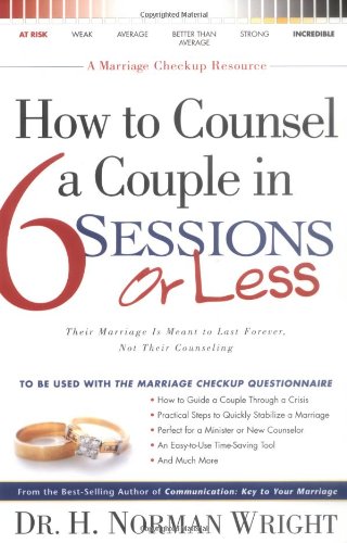 Stock image for How to Counsel a Couple in 6 Sessions or Less for sale by AwesomeBooks