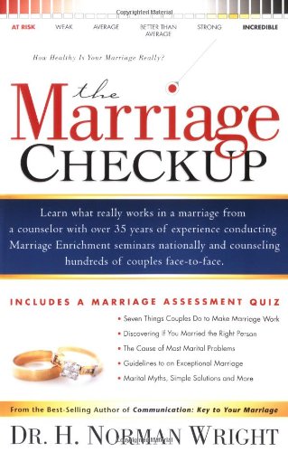 Beispielbild fr The Marriage Checkup: How Healthy Is Your Marriage Really zum Verkauf von Dream Books Co.