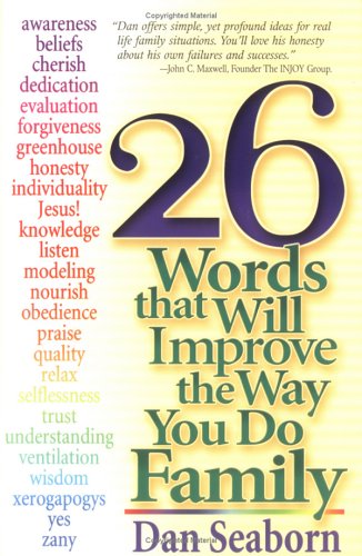 Beispielbild fr 26 Words That Will Improve the Way You Do Family zum Verkauf von Wonder Book