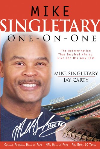 Imagen de archivo de Mike Singletary One-on-One: The Determination That Inspired Him to Give God His Very Best a la venta por Gulf Coast Books