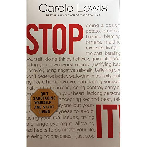 9780830738397: Stop It!: The Simple Solution to Weight Loss