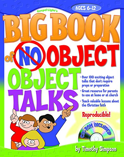 Stock image for The Big Book of Object Talks with No Props (with CD-ROM) for sale by Better World Books