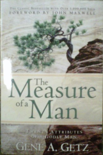 Imagen de archivo de The Measure of a Man a la venta por Better World Books