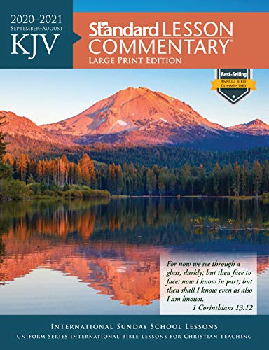 Stock image for KJV Standard Lesson Commentary? Large Print Edition 2020-2021 for sale by SecondSale
