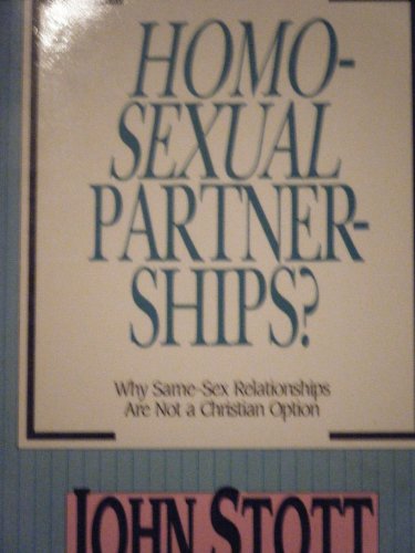 9780830811021: Homosexual Partnerships: Why Same-Sex Relationships Are Not a Christian Option (Viewpoint Pamphlets)